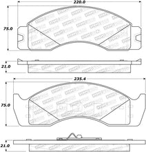 Load image into Gallery viewer, StopTech Premium Ceramic Brake Pads - 308.04110