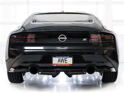 AWE 2023 Nissan Z RZ34 RWD Track Edition Catback Exhaust System w/ Diamond Black Tips AWE Tuning