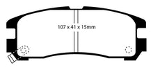 Load image into Gallery viewer, EBC YellowStuff Rear Brake Pads - DP4738R