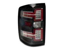 Load image into Gallery viewer, Raxiom 14-18 Chevrolet Silverado 1500 LED Taillights w/ SEQL Turn Signals- Blk Housing (Clear Lens)