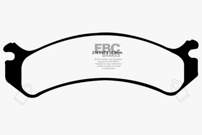 EBC Ultimax2 Front Brake Pads - UD784