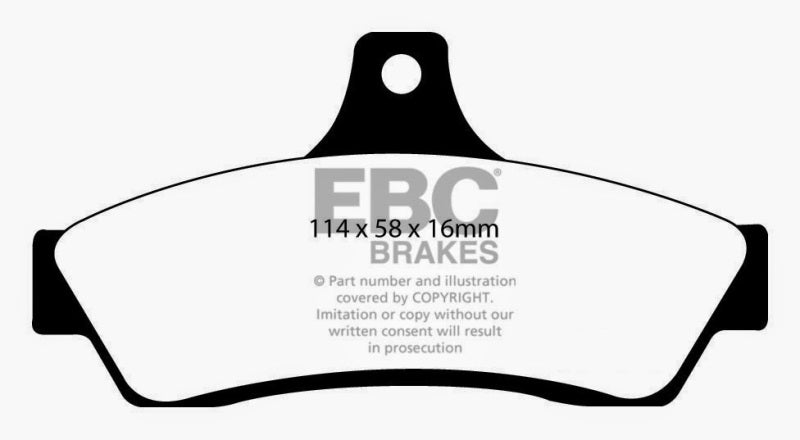 EBC Ultimax2 Rear Brake Pads - UD1048 EBC
