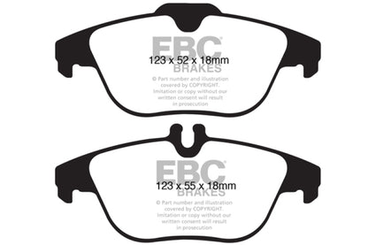 EBC Ultimax2 Rear Brake Pads - UD1341 EBC