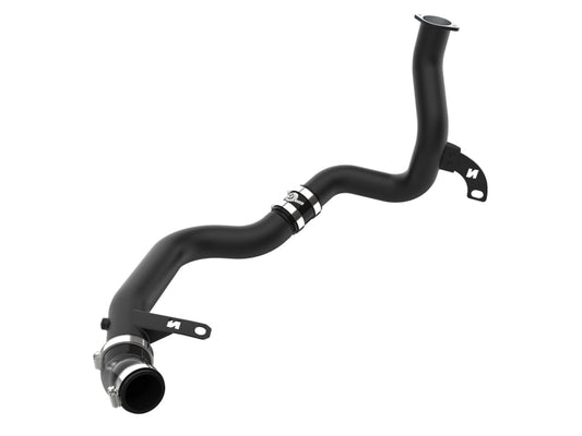 aFe 19-22 Hyundai Veloster N BladeRunner 2-1/4in to 2-1/2in Aluminum Hot Charge Pipe - Black