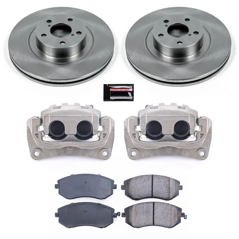 Power Stop 04-06 Subaru Baja Front Autospecialty Brake Kit w/Calipers PowerStop