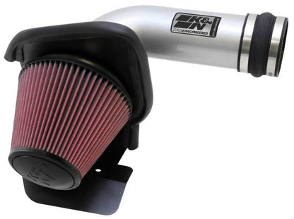 K&N 11 Ford Taurus SHO 3.5L V6 Silver Typhoon Cold Air Intake K&N Engineering