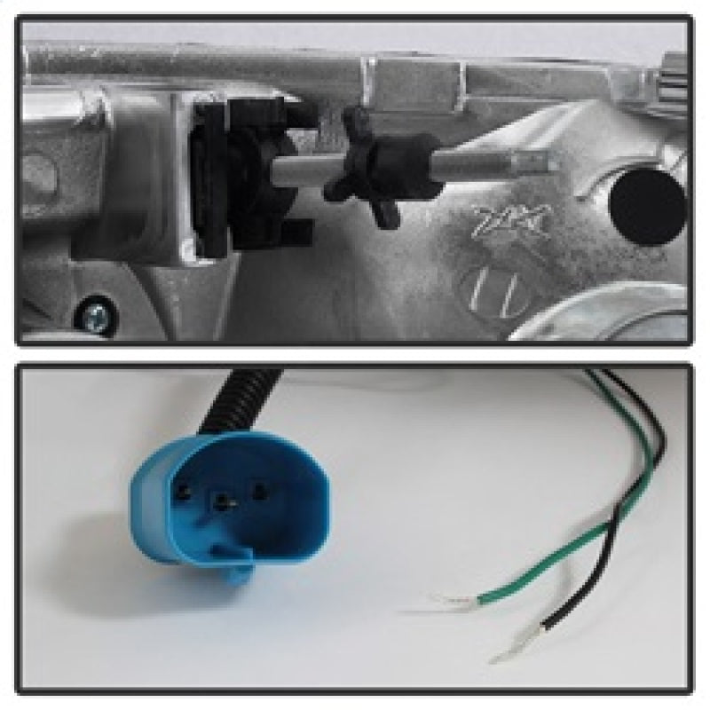 Spyder 97-03 Ford F-150 (After 6/1997) V2 Proj Headlights DRL LED - Chrm (PRO-YD-FF15097V2-LB-C) SPYDER