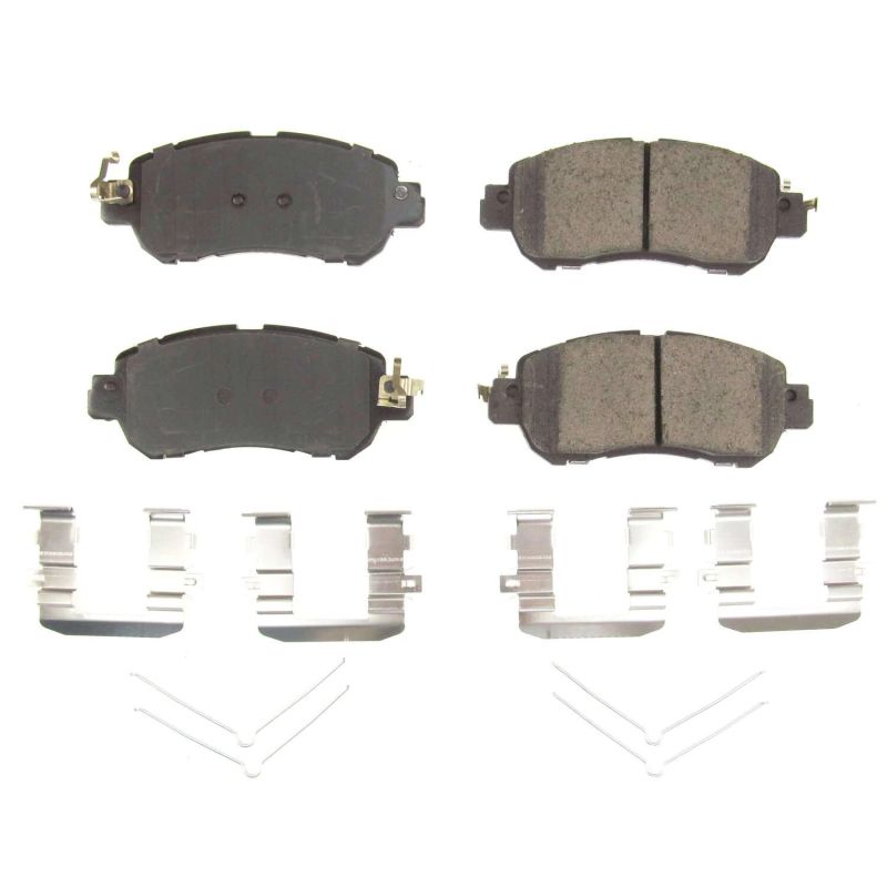 Power Stop 2019 Nissan Kicks Front Z17 Evolution Ceramic Brake Pads w/Hardware PowerStop