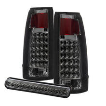 Load image into Gallery viewer, Xtune Yukon Denali 99-00 LED Tail Lights w/ 3rd LED Brake Light Smoked ALT-JH-CCK88-LED-SET-SM