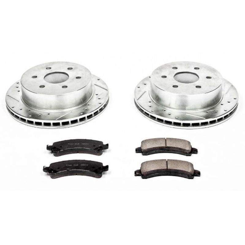 Power Stop 03-05 Chevrolet Express 2500 Rear Z23 Evolution Sport Brake Kit PowerStop