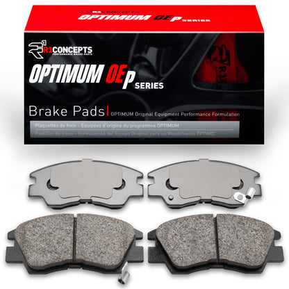 R1 Front OE Brake Pads 1986-2008 Dodge/Mitsubishi - 2551-0349-00