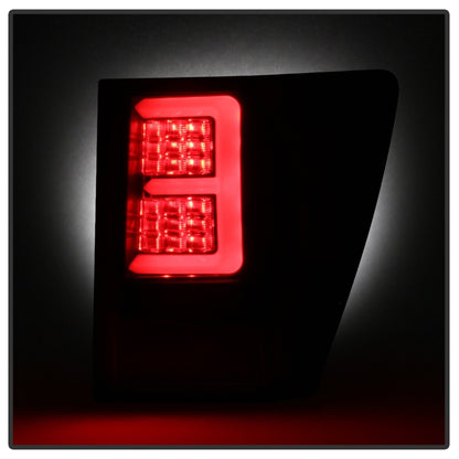 Spyder 07-10 Jeep Grand Cherokee Light Bar LED Tail Lights - Black ALT-YD-JGC07V2-LB-BK SPYDER