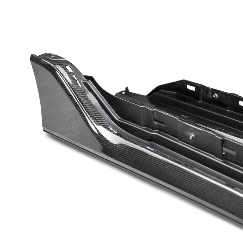 Seibon OE-style carbon fiber side skirts for 2017-2020 Honda Civic Type R - SS17HDCVR-OE Seibon