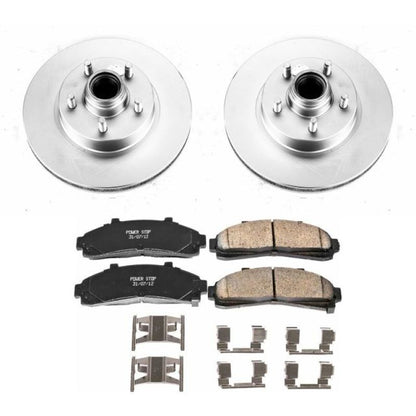 Power Stop 95-01 Ford Explorer Front Z17 Evolution Geomet Coated Brake Kit PowerStop