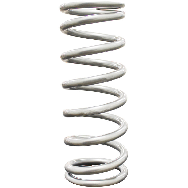 QA1 2-1/2in ID High Travel Spring - 9in Length x 500lbs/in - Silver Powder Coated