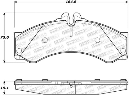 StopTech Premium Ceramic Brake Pads - 308.09490 Stoptech