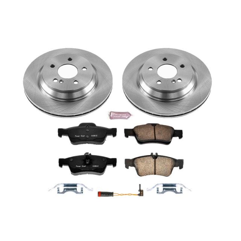 Power Stop 12-13 Mercedes-Benz S350 Rear Autospecialty Brake Kit PowerStop