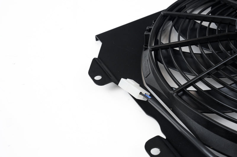 CSF 2858FB  92-00 Honda Civic All-Aluminum Fan Shroud w/12in SPAL Fan - Black Finish