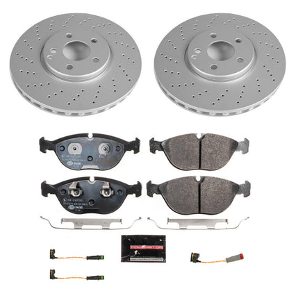 Power Stop 04-05 Mercedes-Benz E500 Front Euro-Stop Brake Kit PowerStop
