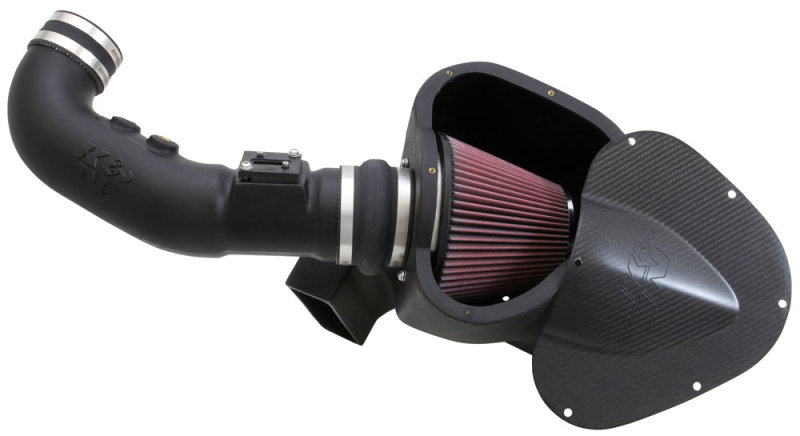 K&N 11-12 Ford Mustang GT 5.0L V8 Aircharger Performance Intake Kit K&N Engineering