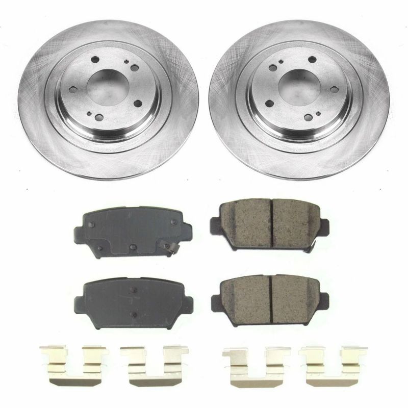 Power Stop 2018 Mitsubishi Eclipse Cross Rear Autospecialty Brake Kit PowerStop