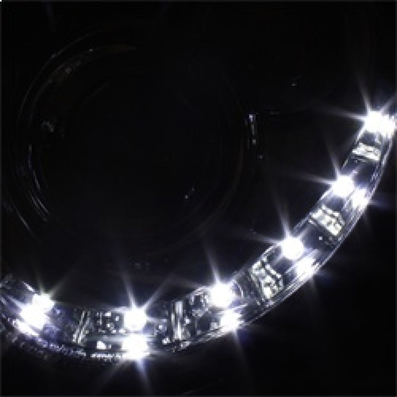 Spyder Mercedes Benz CLK 03-09 Projector Halogen Model- LED Halo DRL Chrm PRO-YD-MBCLK03-DRL-C SPYDER