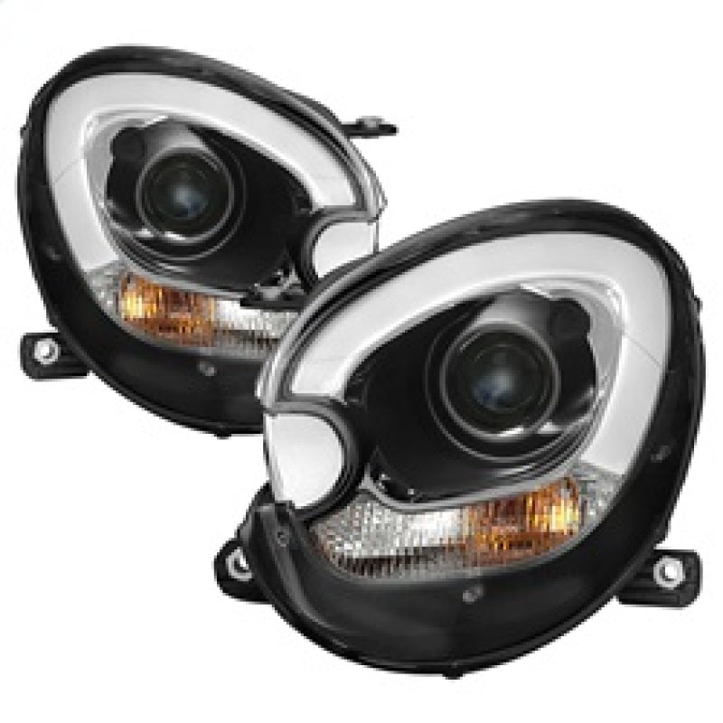 Spyder Mini Cooper Countryman 11-15 Headlights - Halogen Model Only - Black PRO-YD-MCO11-DRL-BK SPYDER