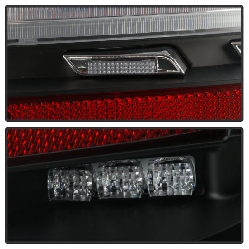 Spyder Porsche 987 Cayman 06-08 / Boxster 09-12 LED Tail Lights - Sequential Signal - Black SPYDER