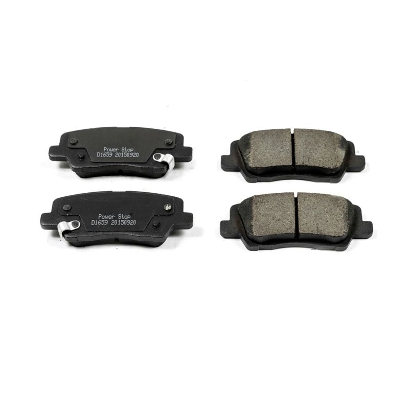 Power Stop 13-18 Cadillac ATS Rear Z16 Evolution Ceramic Brake Pads PowerStop