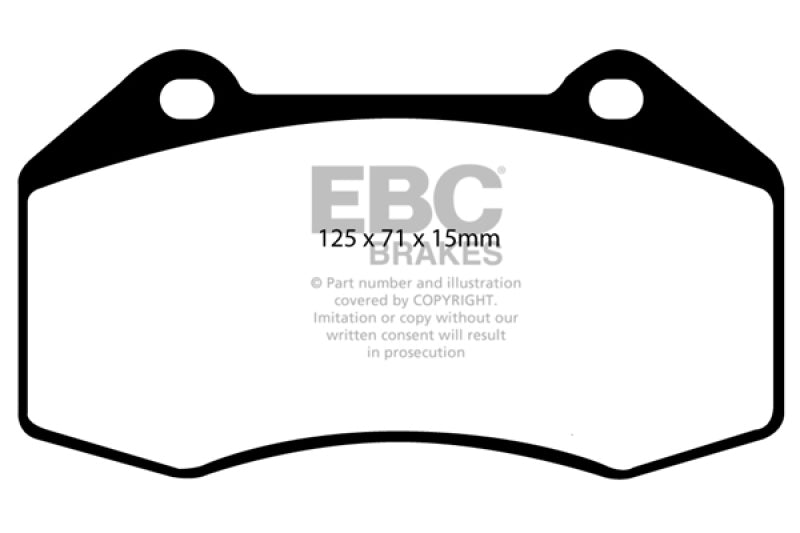 EBC BlueStuff Front Brake Pads - DP51539NDX