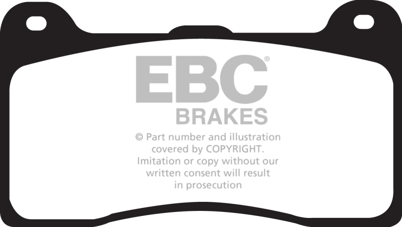 EBC YellowStuff Rear Brake Pads - DP4039/2R EBC