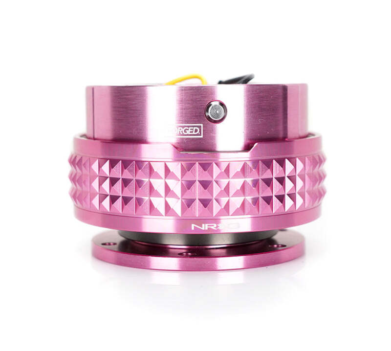 NRG Quick Release Kit - Pyramid Edition - Pink Body / Pink Pyramid Ring - SRK-210PK-PK