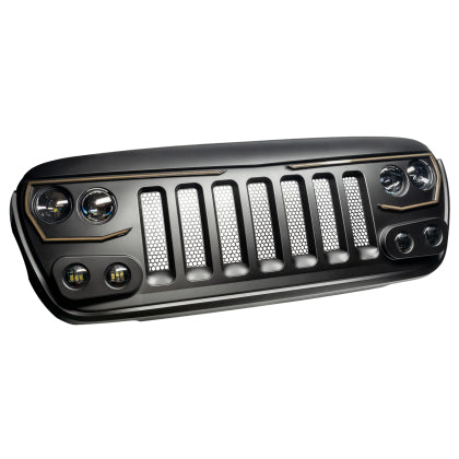 Oracle VECTOR Series Full LED Grille - Jeep Wrangler JL/JT - NA ORACLE Lighting