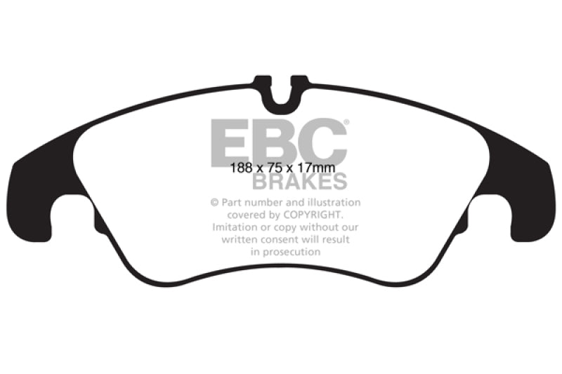 EBC GreenStuff Front Brake Pads - DP22022 EBC