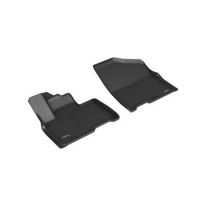 3D MAXpider 2022 Kia Carnival Kagu 1st Row Floormat - Black 3D MAXpider