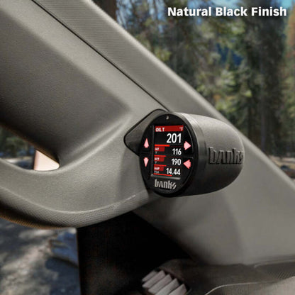 Banks Power 19-21 Chevy/GMC 1500 20-22 Chevy/GMC 2500/3500 iDash Stealth Pod Mount - Single Gauge Banks Power