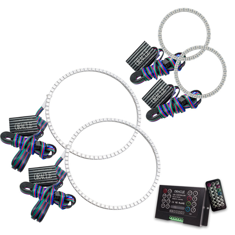 Oracle Volkswagen Golf GTI 98-04 Halo Kit - ColorSHIFT w/ 2.0 Controller ORACLE Lighting