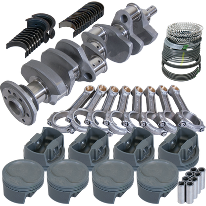 Eagle Chevy 350 3.750in Crank 5.700in I-Beam Rods -16cc 4.060in Pistons Rotating Assembly