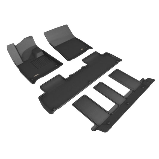 3D MAXpider KAGU 1st-3rd Row Floor Mats for 2025-2026 R1S - L1RI00801509