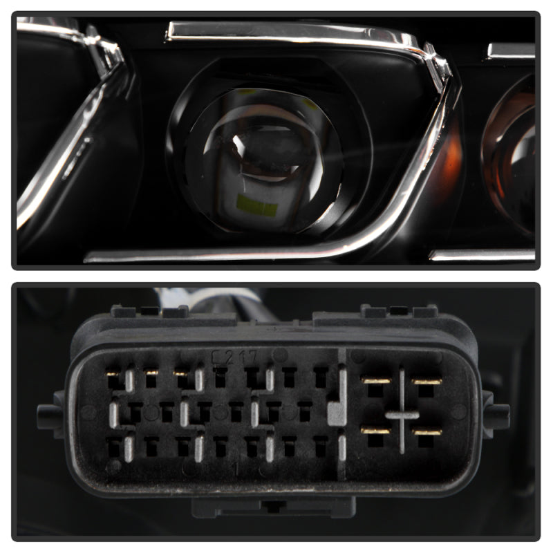 Spyder Lexus IS 250/350 06-10 Halogen Model Only High-Power LED Headlights - Black PRO-YD-LIS06AP-BK SPYDER