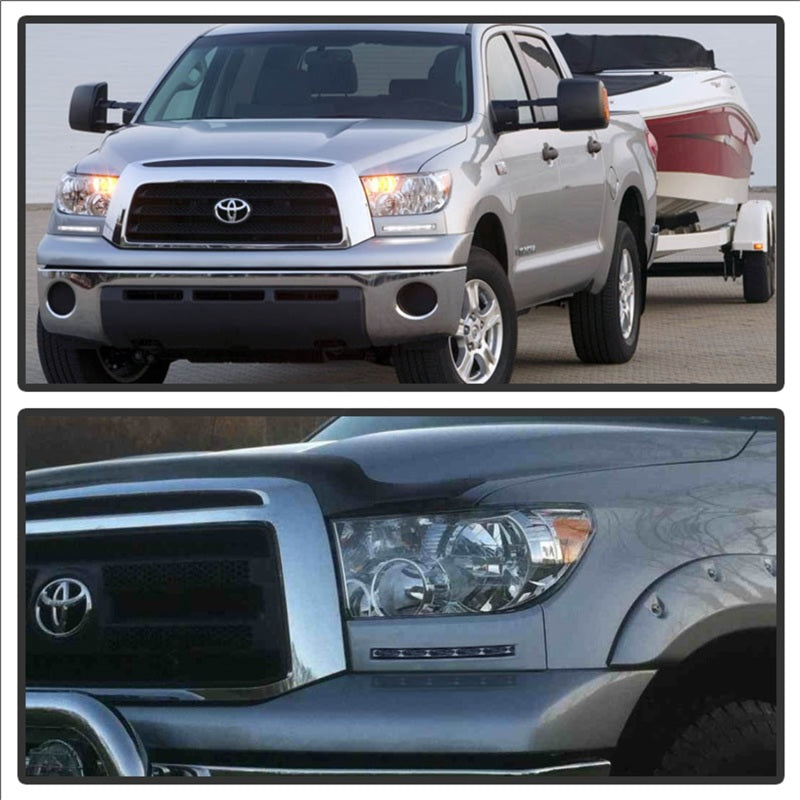 Spyder Toyota Tundra 07-13 Daytime LED Running Lights (XSP-X Model Look)wo/swtch Blk FL-DRL-TTU07-BK SPYDER