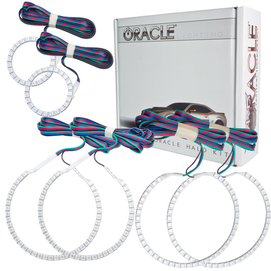 Oracle Dodge Charger 05-10 Triple Ring Halo Kit - ColorSHIFT w/ Simple Controller ORACLE Lighting