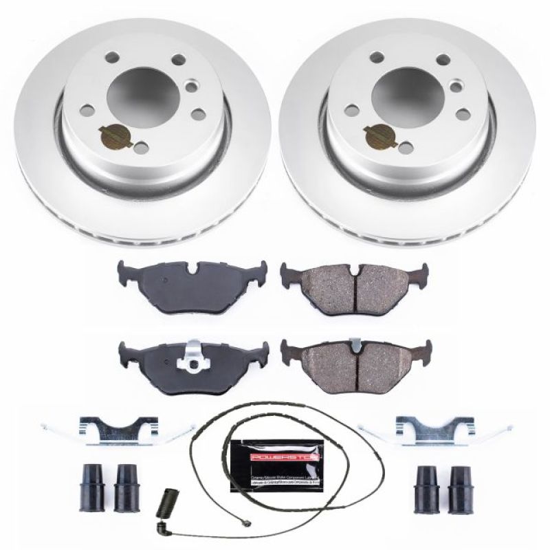 Power Stop 2000 BMW 323Ci Rear Z23 Evolution Sport Coated Brake Kit