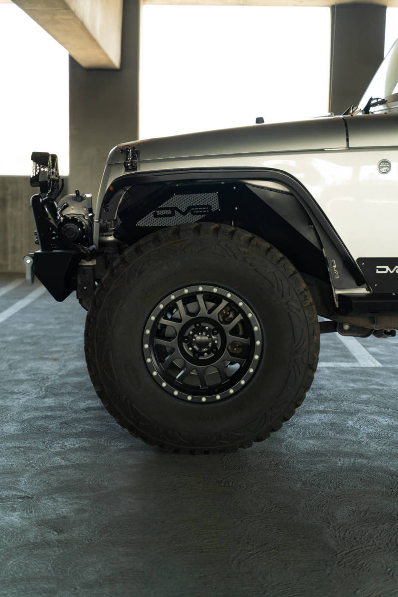 DV8 Offroad 07-18 Jeep Wrangler JK Slim Fender Flares FDJK-07