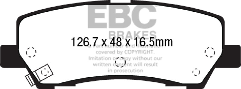 EBC GreenStuff Brake Pads - DP23041 EBC