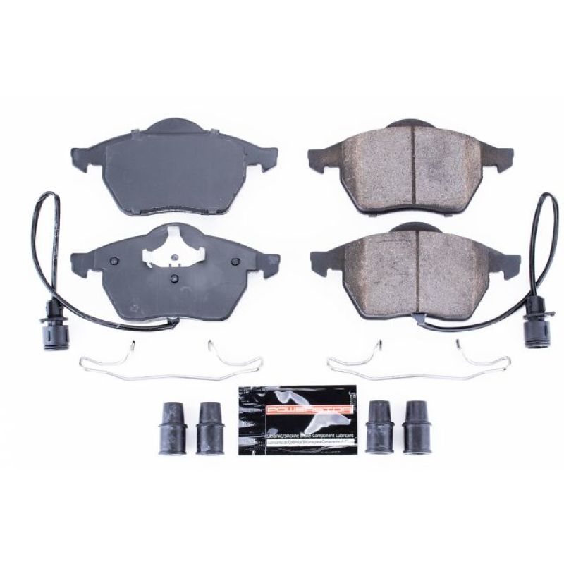 Power Stop 92-94 Audi 100 Front Z23 Evo Sport Brake Pad w/Hardware PowerStop