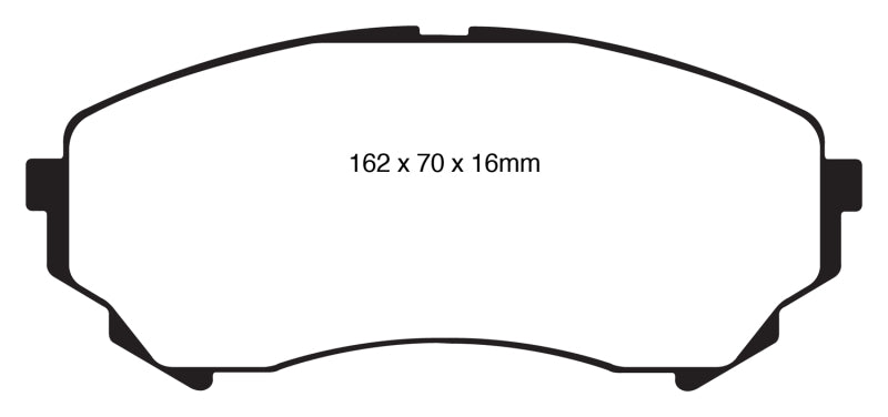 EBC GreenStuff Front Brake Pads - DP21828 EBC