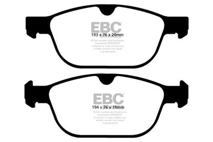 EBC Ultimax2 Front Brake Pads - UD1412 EBC
