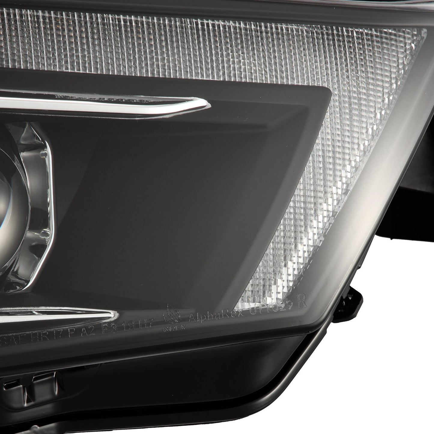 AlphaRex 14-20 Toyota 4Runner MK II PRO-Series Halogen Projector Headlights Black - 880814 AlphaRex