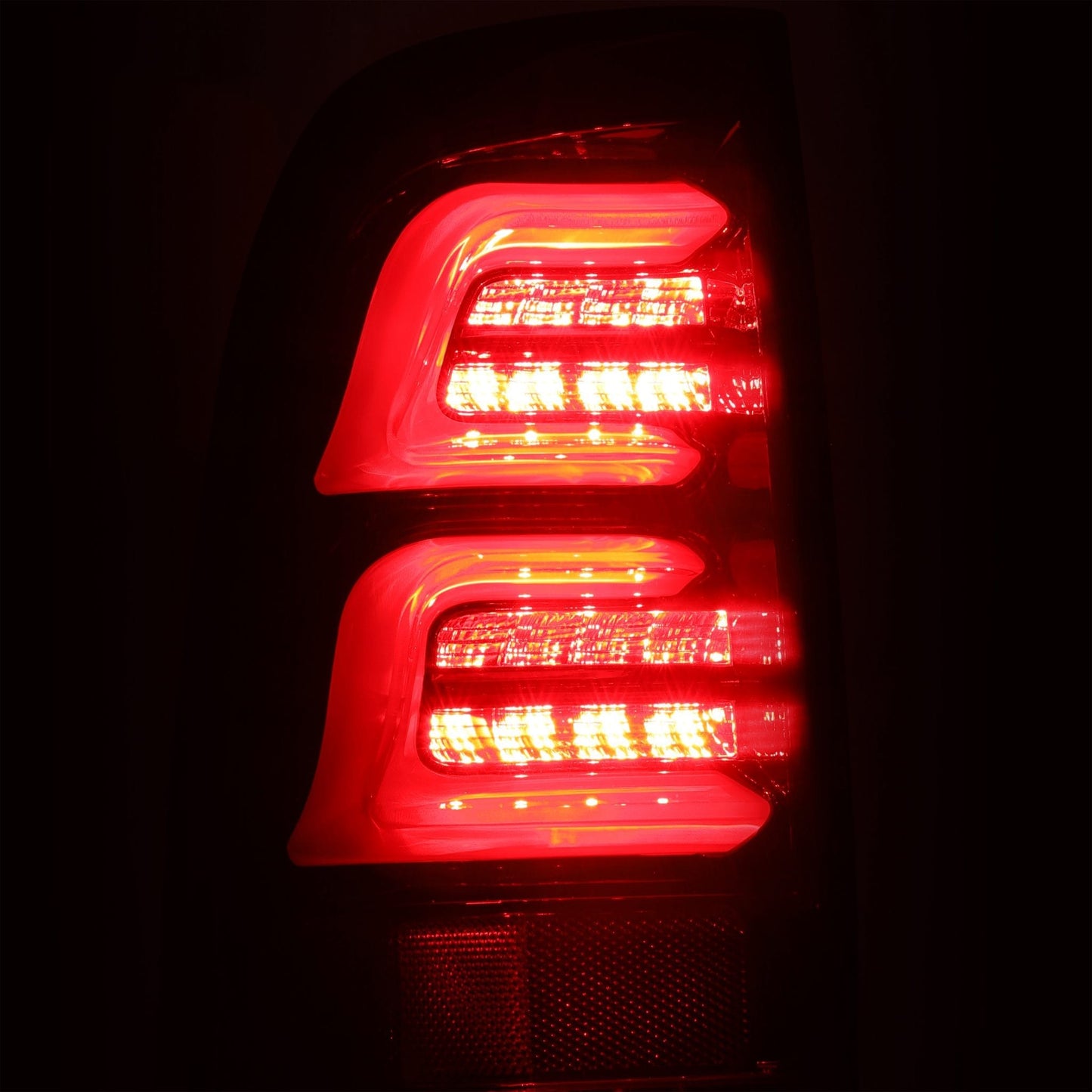 AlphaRex 97-03 Ford F150 / 99-16 F250/F350 Super Duty PRO-Series LED Tail Lights Red Smoke - 654020 AlphaRex